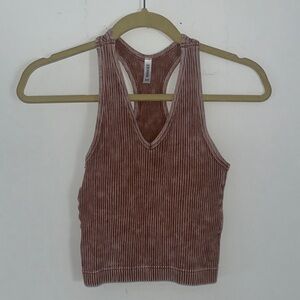 Zenana Cropped/Ribbed/Racerback Tank